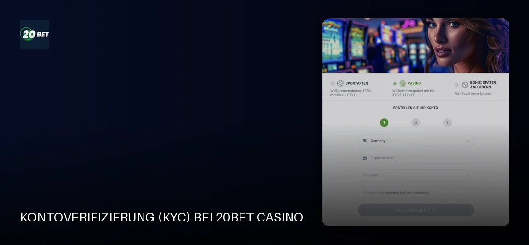 20bet Casino promotional banner