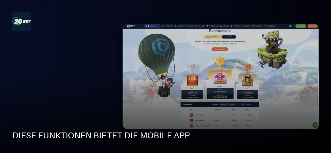 20bet Casino promotional banner