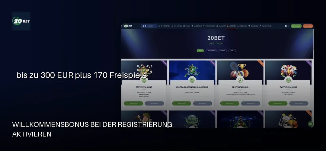 20bet Casino promotional banner